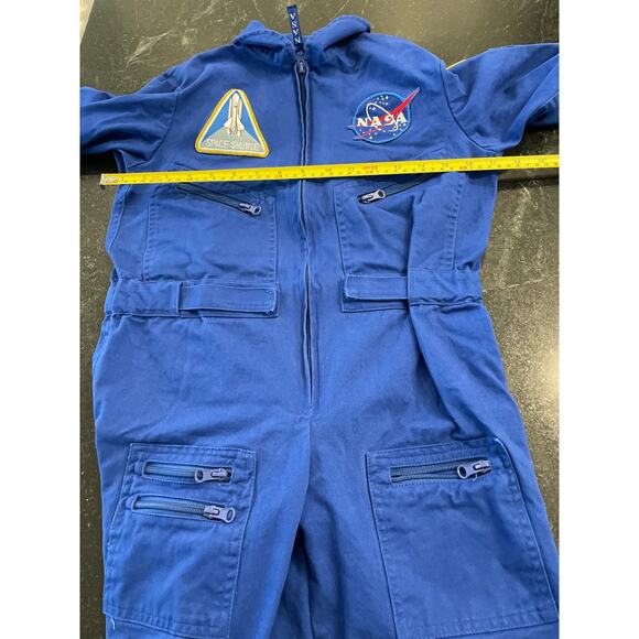 NASA  Get Real Gear kids flight  Astronaut coveralls 8-10 , halloween, dressup - Picture 12 of 12